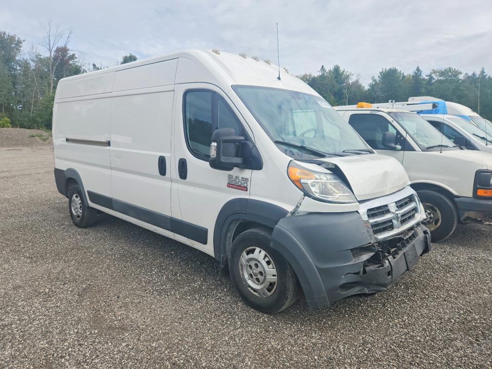 2018 Ram Promaster 3500 მანქანა იყიდება აუქციონზე, vin: 3C6URVHG7JE124966, აუქციონის ნომერი: 68670866