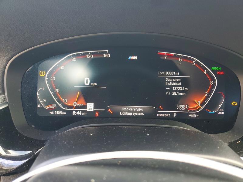 2020 Bmw 540 მანქანა იყიდება აუქციონზე, vin: WBAJS1C02LCE37873, აუქციონის ნომერი: 68824246
