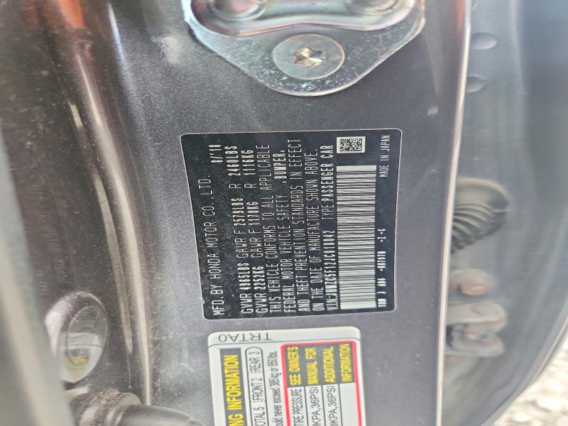 68132076 :رقم المزاد ، JHMZC5F12JC018042 vin ، 2018 Honda Clarity مزاد بيع