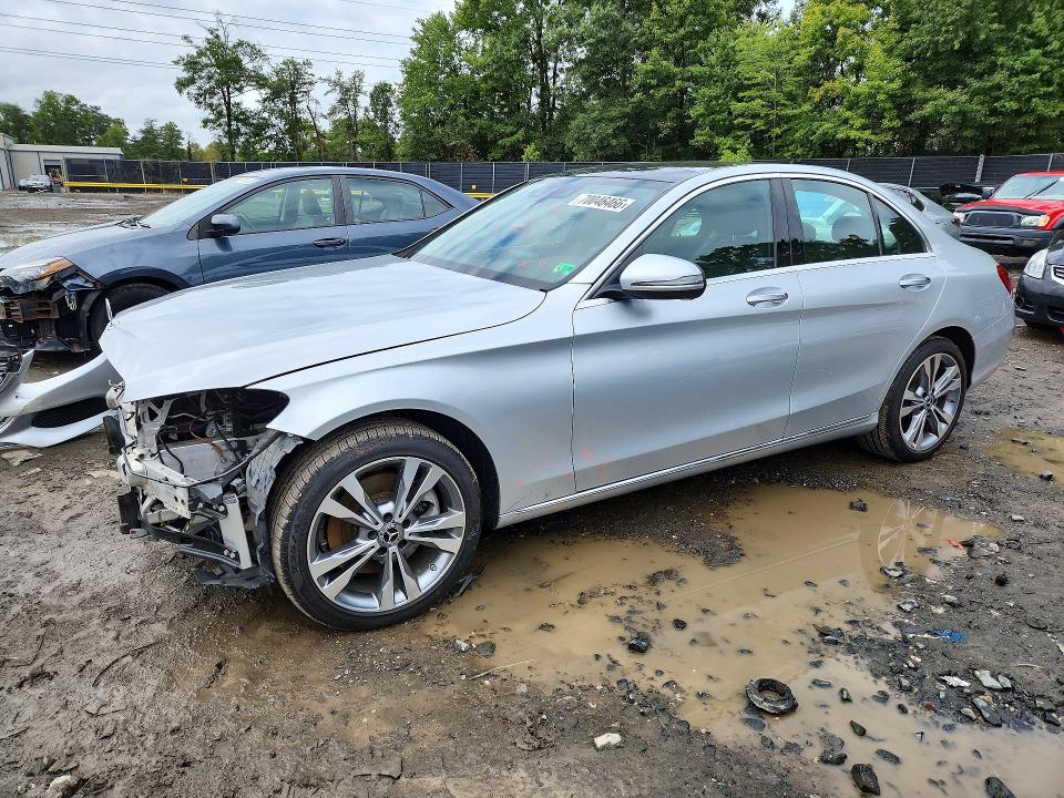 2017 Mercedes-benz C მანქანა იყიდება აუქციონზე, vin: 55SWF4KB6HU216140, აუქციონის ნომერი: 70046466