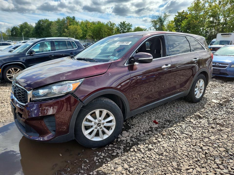 Aukcja sprzedaży 2019 Kia Sorento, vin: 5XYPG4A59KG484095, numer aukcji: 68996146