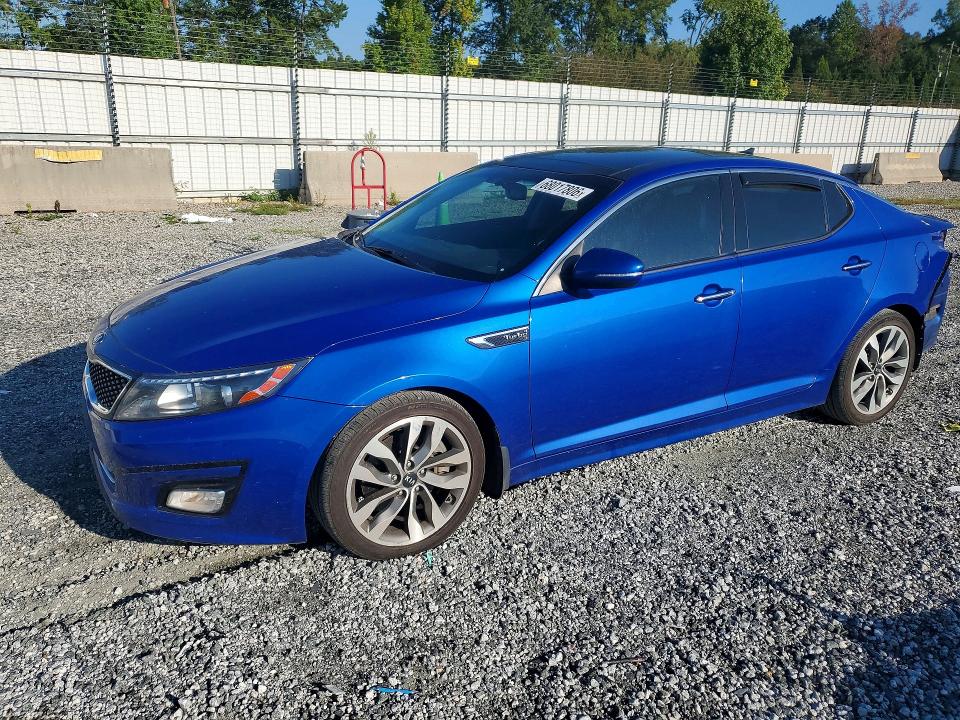 2015 Kia Optima მანქანა იყიდება აუქციონზე, vin: 5XXGR4A6XFG371351, აუქციონის ნომერი: 68017806