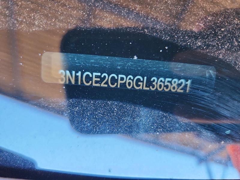 71075486 :رقم المزاد ، 3N1CE2CP6GL365821 vin ، 2016 Nissan Versa Note مزاد بيع