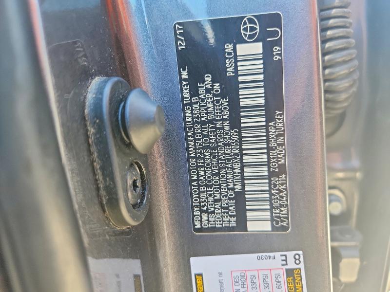 Продаж на аукціоні авто 2018 Toyota C-hr, vin: NMTKHMBX2JR055095, номер лоту: 68005016