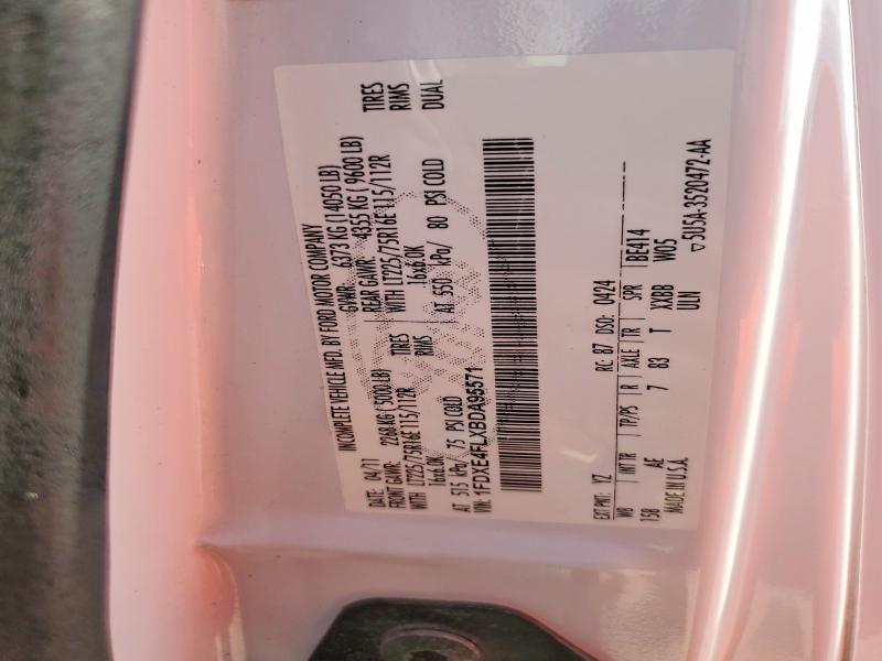 69189336 :رقم المزاد ، 1FDXE4FLXBDA95571 vin ، 2011 Ford Econoline مزاد بيع