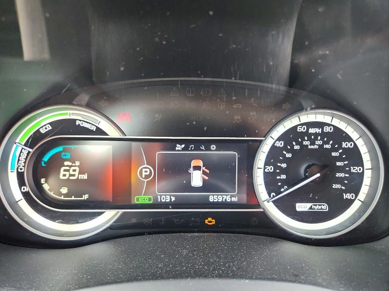 2019 Kia Niro მანქანა იყიდება აუქციონზე, vin: KNDCB3LC7K5245415, აუქციონის ნომერი: 68583626