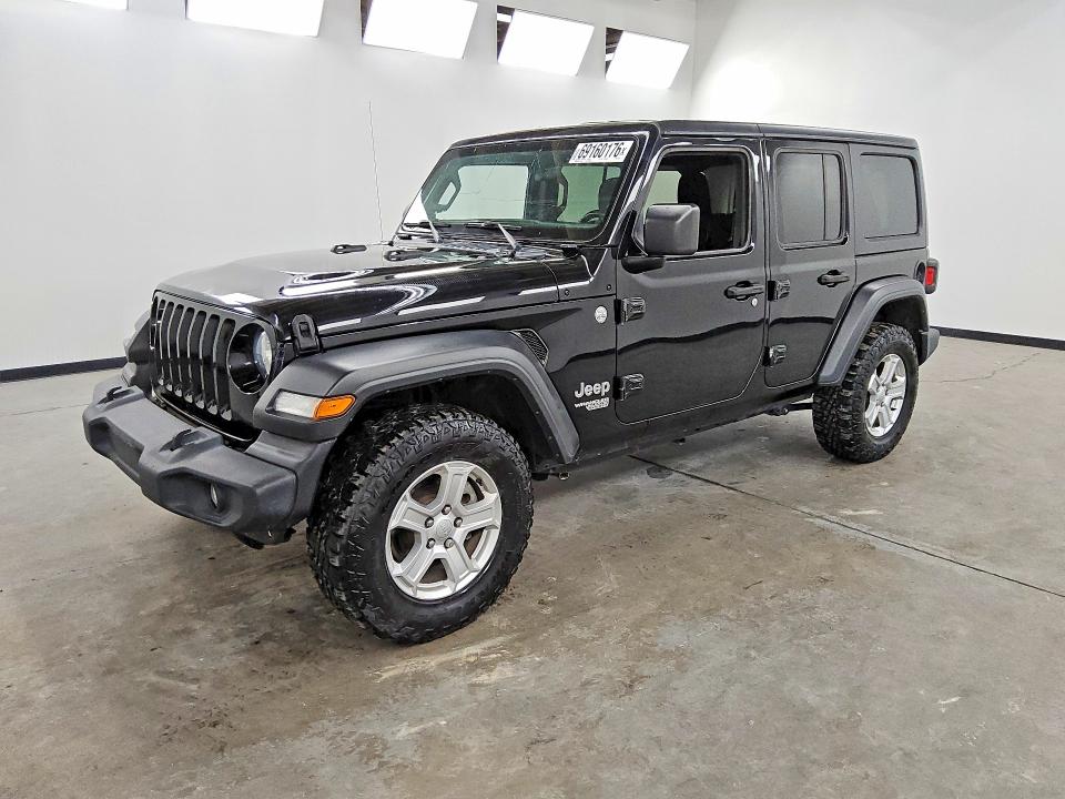 69160176 :رقم المزاد ، 1C4HJXDN8KW681829 vin ، 2019 Jeep Wrangler Unlimited مزاد بيع