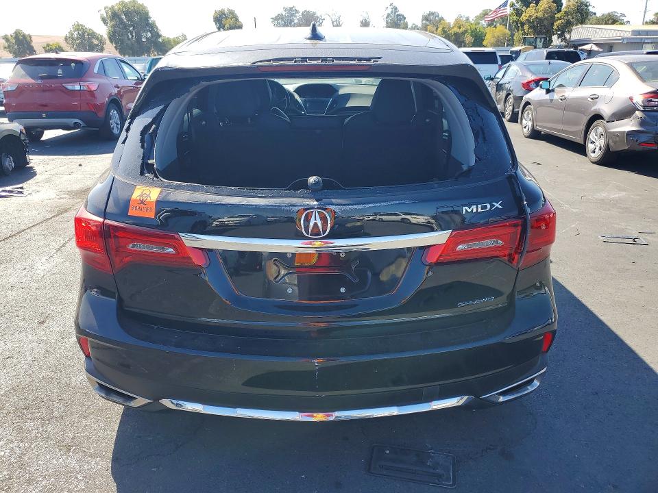 70708676 :رقم المزاد ، 5J8YD4H51JL006518 vin ، 2018 Acura Mdx مزاد بيع