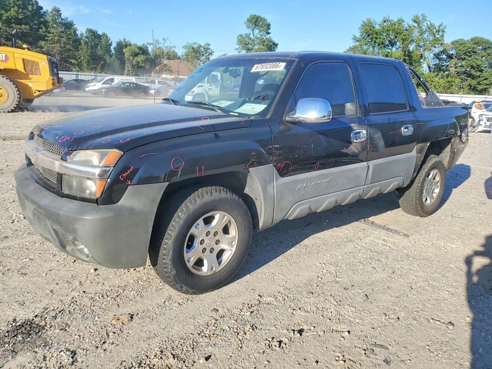 2002 Chevrolet Avalanche მანქანა იყიდება აუქციონზე, vin: 3GNEK13T12G186245, აუქციონის ნომერი: 67692086