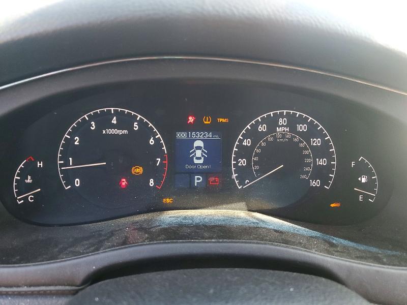 2009 Hyundai Genesis მანქანა იყიდება აუქციონზე, vin: KMHGC46F09U054456, აუქციონის ნომერი: 68217546