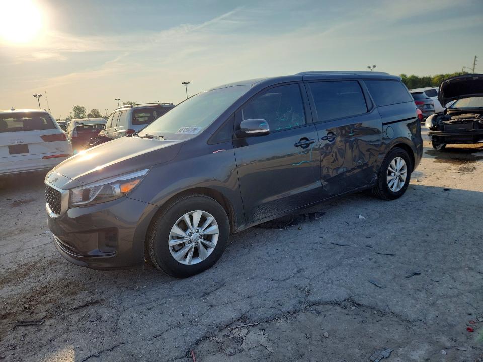 67234196 :رقم المزاد ، KNDMB5C14H6284397 vin ، 2017 Kia Sedona مزاد بيع