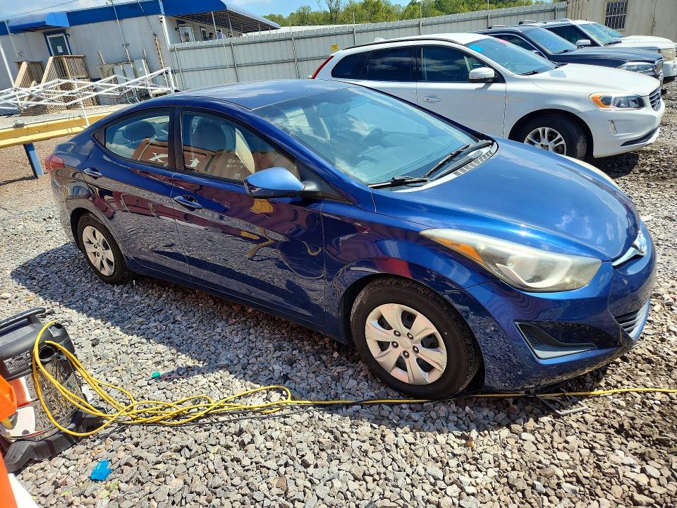 68885436 :رقم المزاد ، 5NPDH4AEXGH761384 vin ، 2016 Hyundai Elantra مزاد بيع