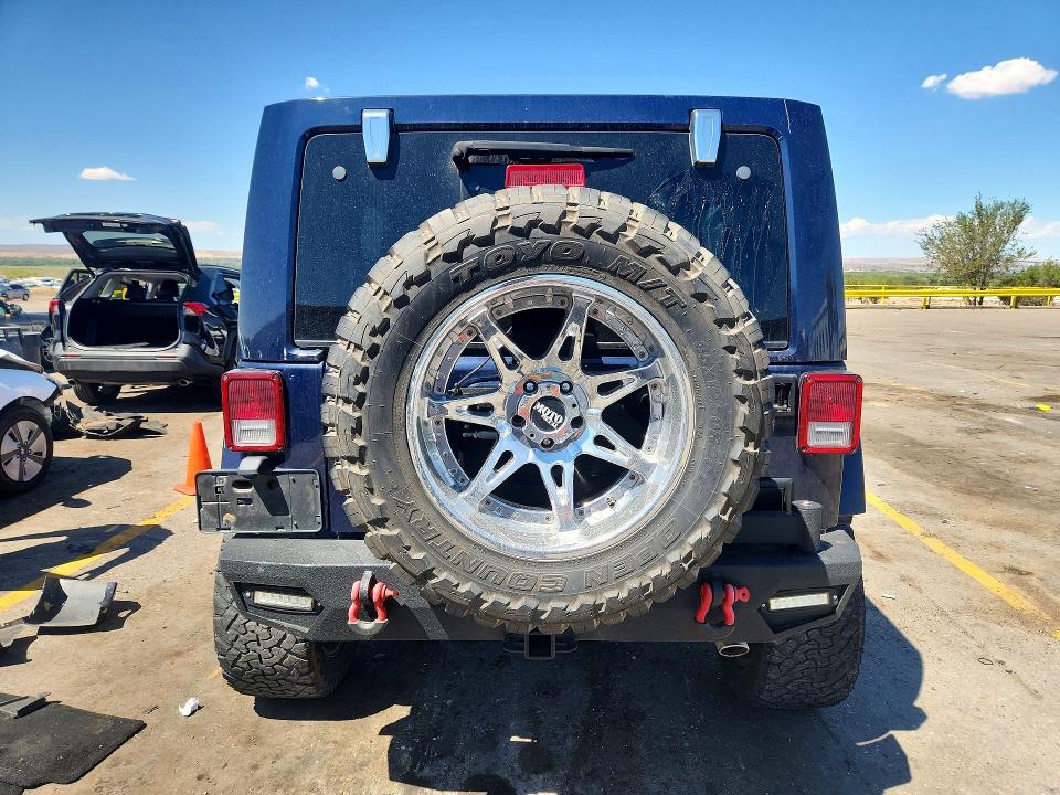 2013 Jeep Wrangler Unlimited მანქანა იყიდება აუქციონზე, vin: 1C4HJWEG6DL579721, აუქციონის ნომერი: 67544346