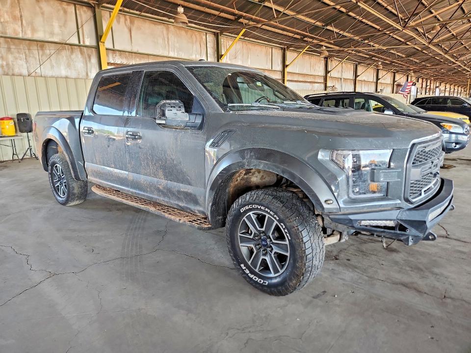 2018 Ford F150 მანქანა იყიდება აუქციონზე, vin: 1FTFW1RG5JFA06034, აუქციონის ნომერი: 68021276