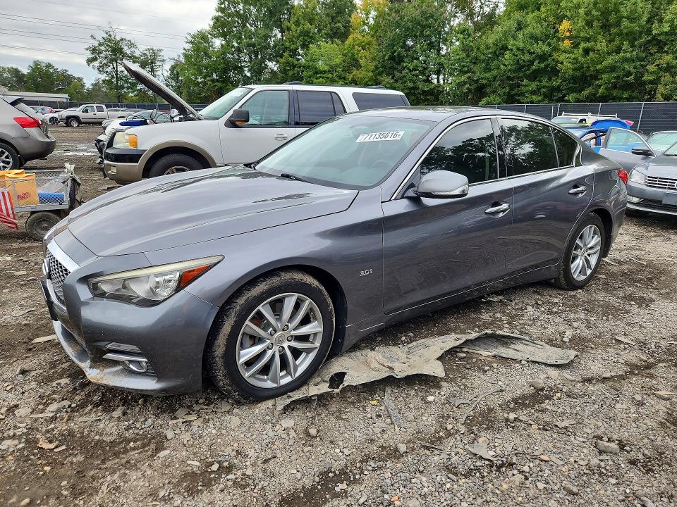 71135616 :رقم المزاد ، JN1EV7AR2HM840690 vin ، 2017 Infiniti Q50 مزاد بيع