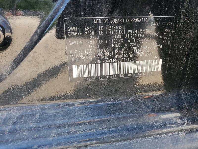 Aukcja sprzedaży 2024 Subaru Crosstrek, vin: 4S4GUHM63R3740701, numer aukcji: 67291536