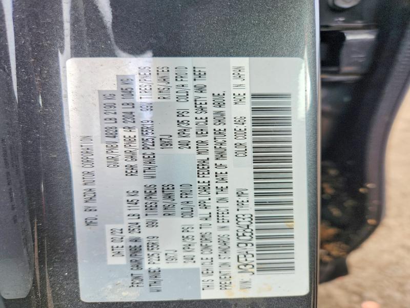 Aukcja sprzedaży 2022 Mazda Cx-5, vin: JM3KFBAY9N0584033, numer aukcji: 69676956