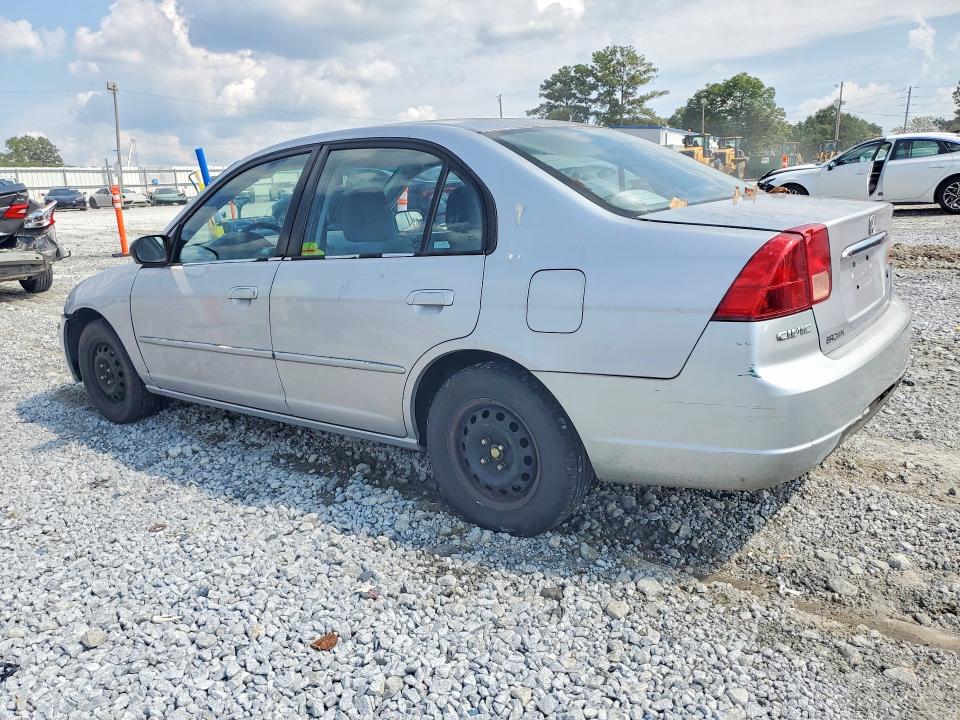 2002 Honda Civic მანქანა იყიდება აუქციონზე, vin: 1HGES16532L039385, აუქციონის ნომერი: 69867596