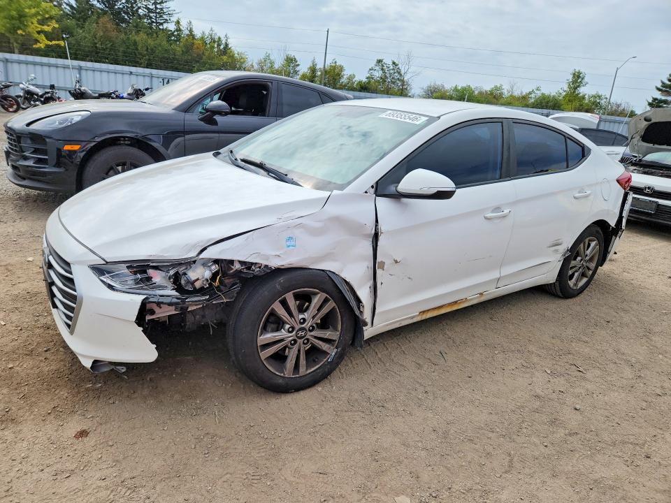 2018 Hyundai Elantra მანქანა იყიდება აუქციონზე, vin: KMHD84LF1JU621478, აუქციონის ნომერი: 69355546