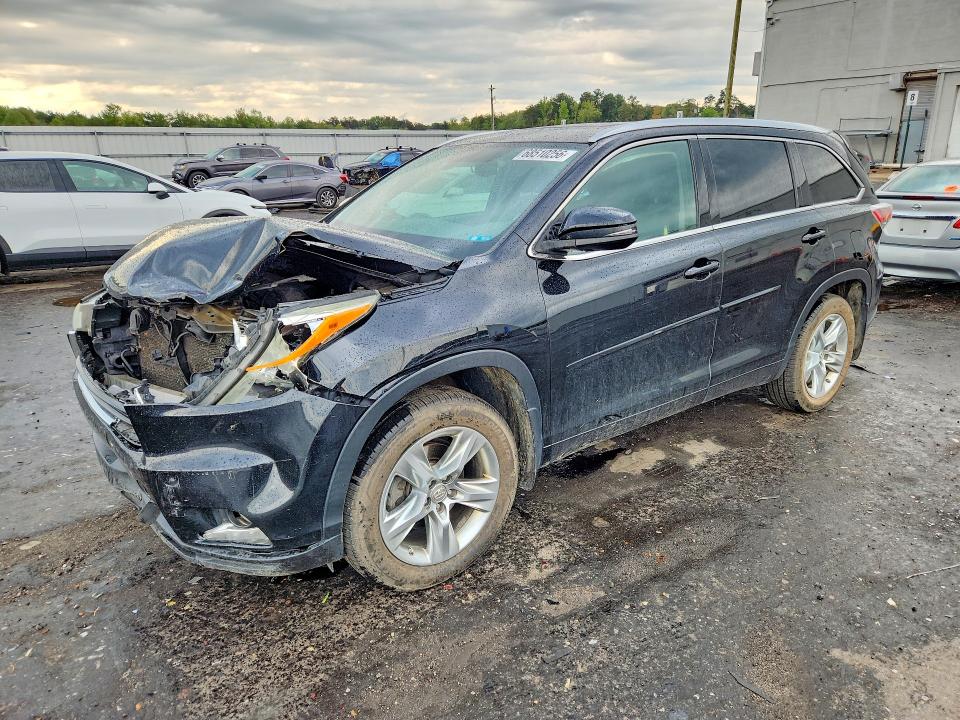 2014 Toyota Highlander მანქანა იყიდება აუქციონზე, vin: 5TDDKRFHXES071188, აუქციონის ნომერი: 68510256