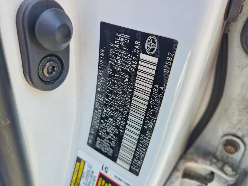 Aukcja sprzedaży 2018 Toyota Camry, vin: 4T1B11HK2JU042421, numer aukcji: 69188656
