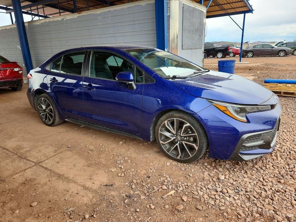 70365726 :رقم المزاد ، 5YFS4RCE4LP039077 vin ، 2020 Toyota Corolla مزاد بيع