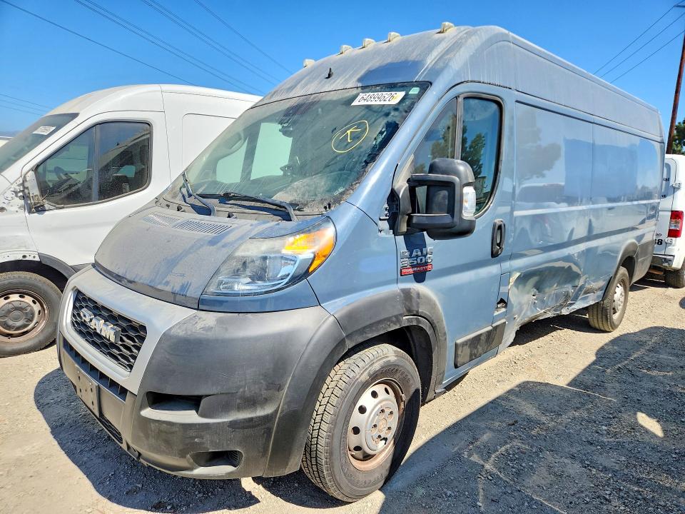 64899626 :رقم المزاد ، 3C6MRVJG2ME572143 vin ، 2021 Ram Promaster 3500 مزاد بيع