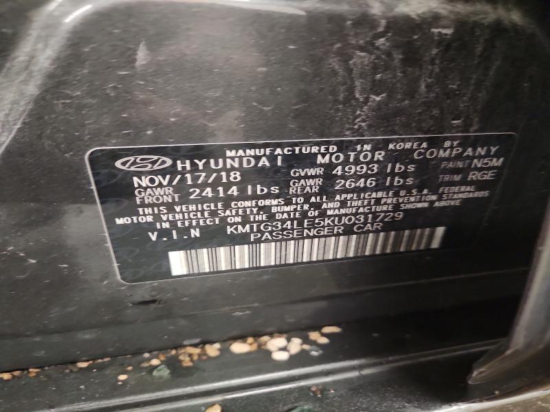 Aukcja sprzedaży 2019 Genesis G70, vin: KMTG34LE5KU031729, numer aukcji: 68290986