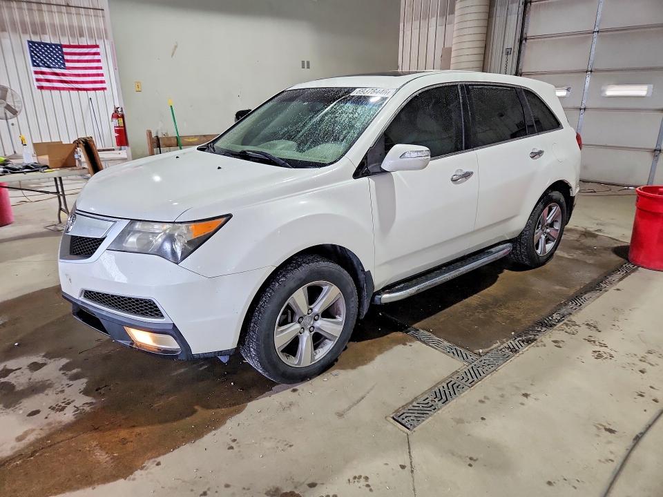 Auction sale of the 2011 Acura Mdx, vin: 2HNYD2H69BH523506, lot number: 69378446
