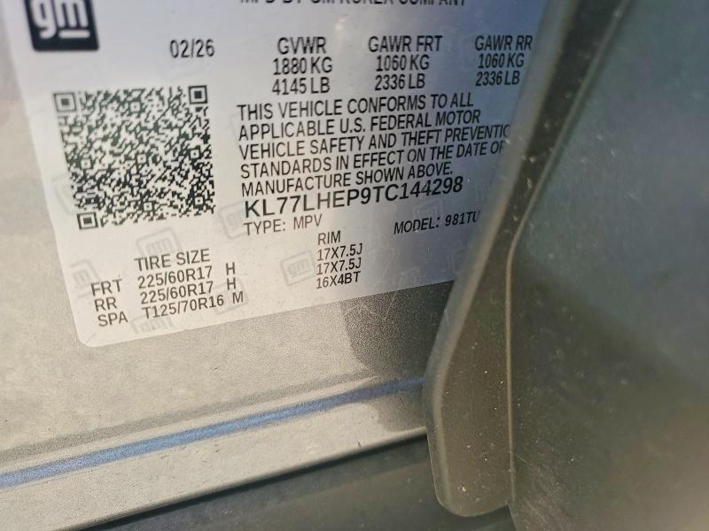 Продажа на аукционе авто 2026 Chevrolet Trax, vin: KL77LHEP9TC144298, номер лота: 67734706