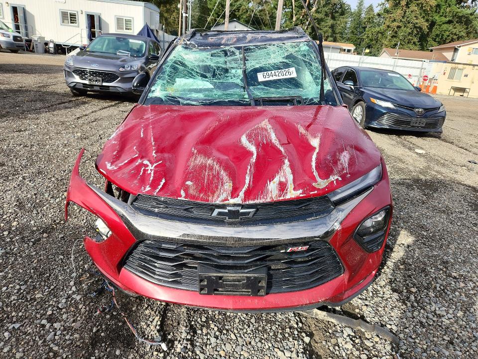 Aukcja sprzedaży 2021 Chevrolet Trailblazer, vin: KL79MUSL9MB140985, numer aukcji: 69442026