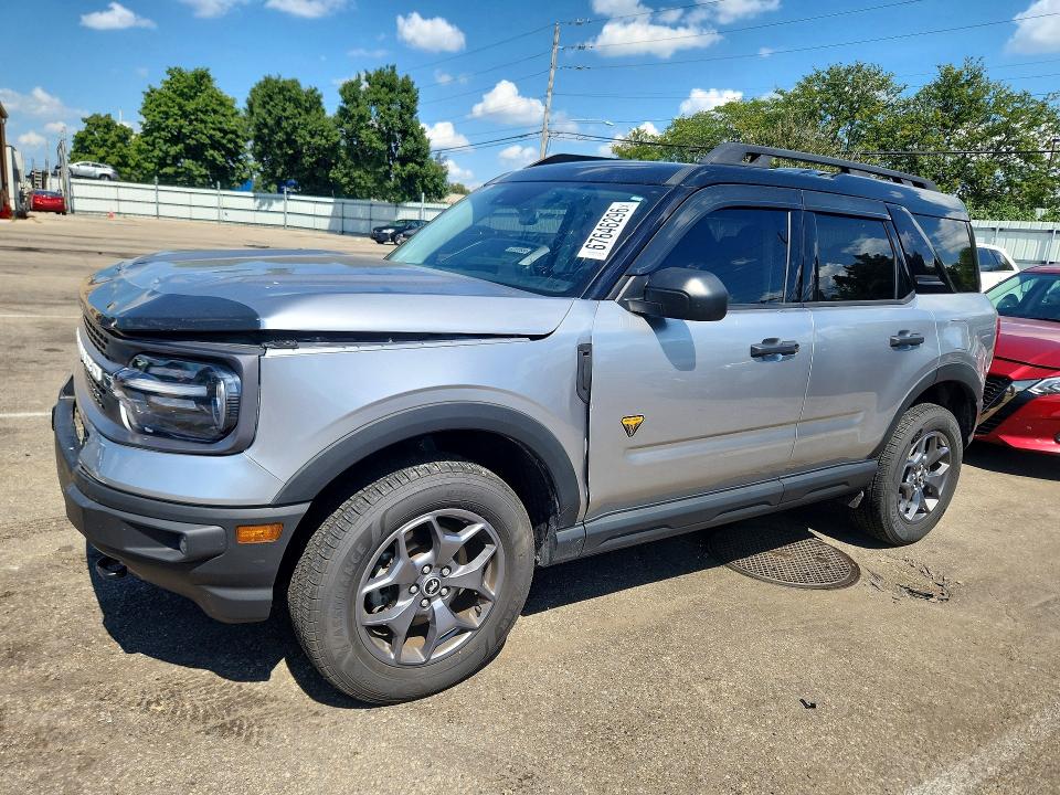 2023 Ford Bronco Sport მანქანა იყიდება აუქციონზე, vin: 3FMCR9D90PRD04838, აუქციონის ნომერი: 67646296
