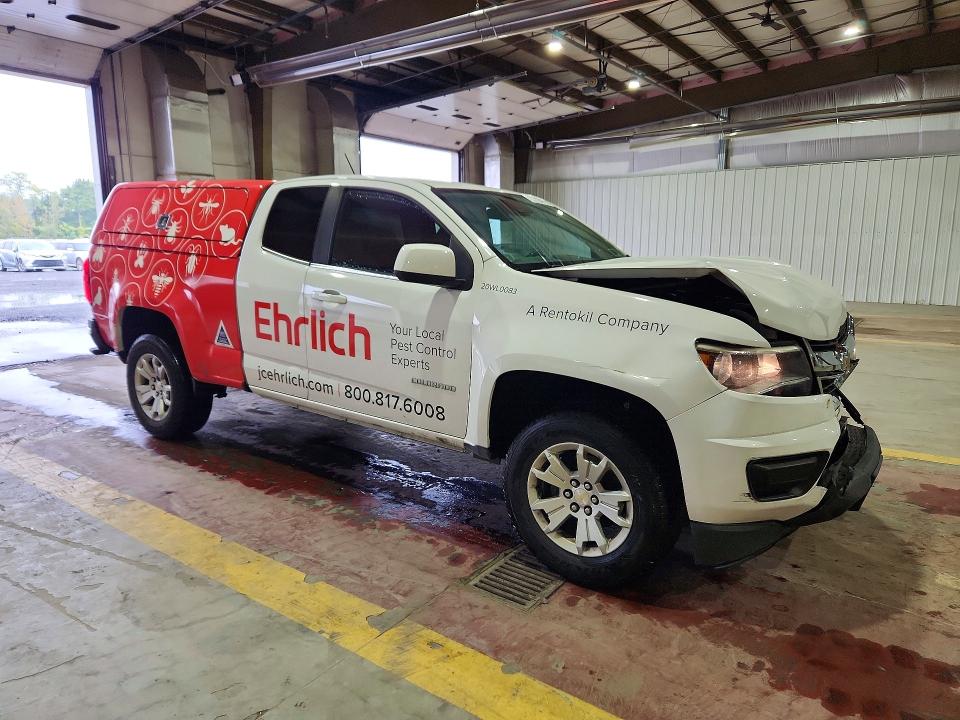 69601596 :رقم المزاد ، 1GCHSCEA3L1222336 vin ، 2020 Chevrolet Colorado مزاد بيع