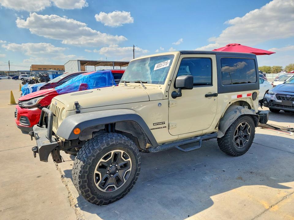 2011 Jeep Wrangler მანქანა იყიდება აუქციონზე, vin: 1J4AA2D14BL574533, აუქციონის ნომერი: 68057316