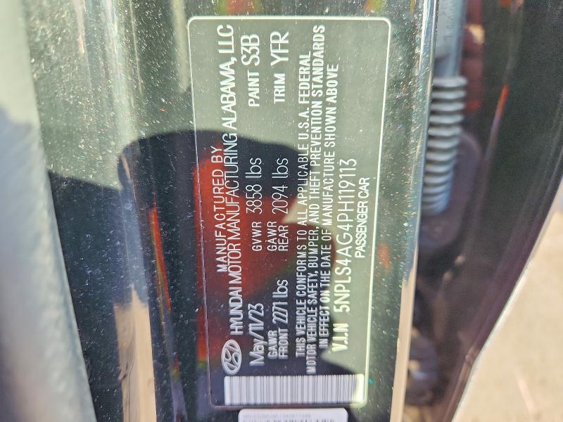 Продаж на аукціоні авто 2023 Hyundai Elantra, vin: 5NPLS4AG4PH119113, номер лоту: 70746616