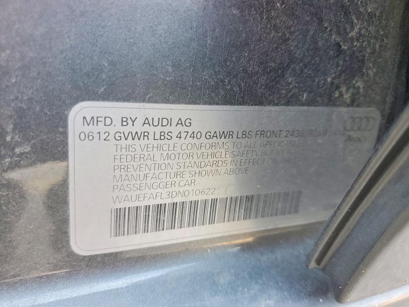 Aukcja sprzedaży 2013 Audi A4, vin: WAUEFAFL3DN010622, numer aukcji: 68977306