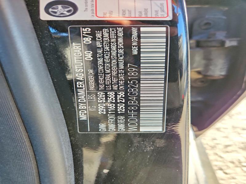 69388906 :رقم المزاد ، WDDHF8JB4GB251897 vin ، 2016 Mercedes-benz E مزاد بيع