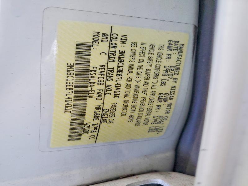 67410036 :رقم المزاد ، 3N1BC13E87L414110 vin ، 2007 Nissan Versa مزاد بيع