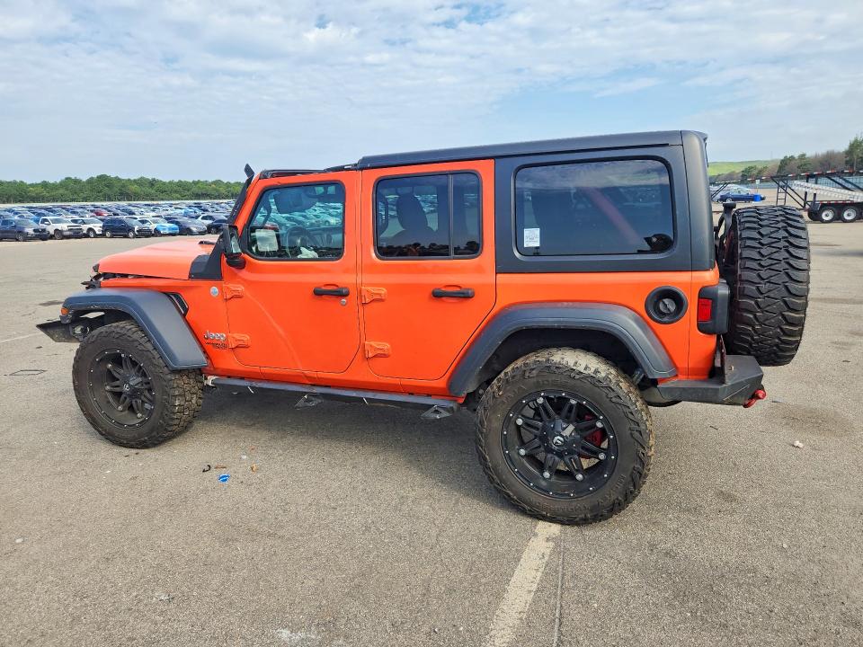 Продажа на аукционе авто 2018 Jeep Wrangler Unlimited, vin: 1C4HJXDG7JW190149, номер лота: 68133436