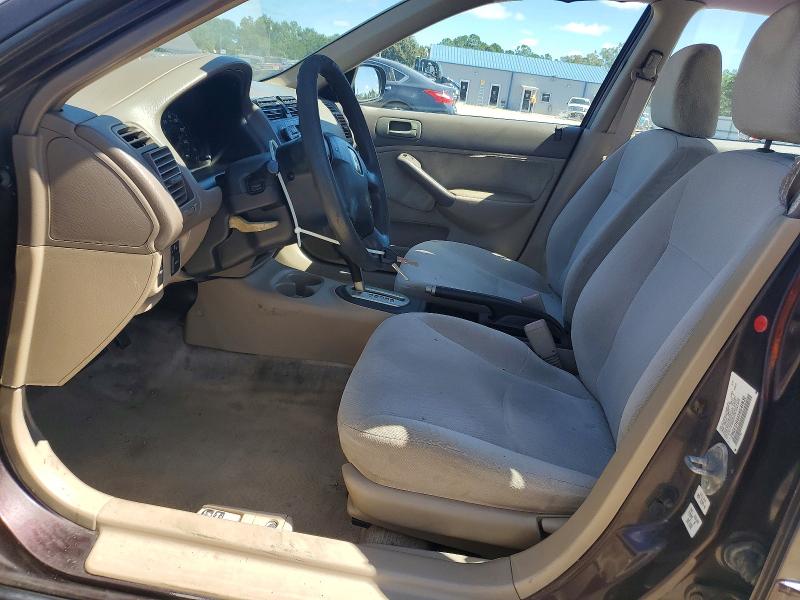 2001 Honda Civic მანქანა იყიდება აუქციონზე, vin: 2HGES16551H541830, აუქციონის ნომერი: 70687096