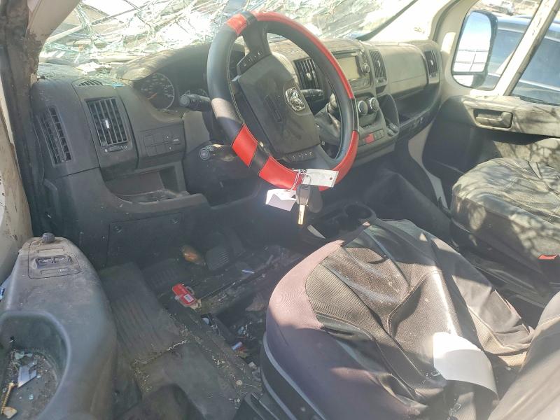 66607956 :رقم المزاد ، 3C6TRVDG4HE509445 vin ، 2017 Ram Promaster 2500 مزاد بيع
