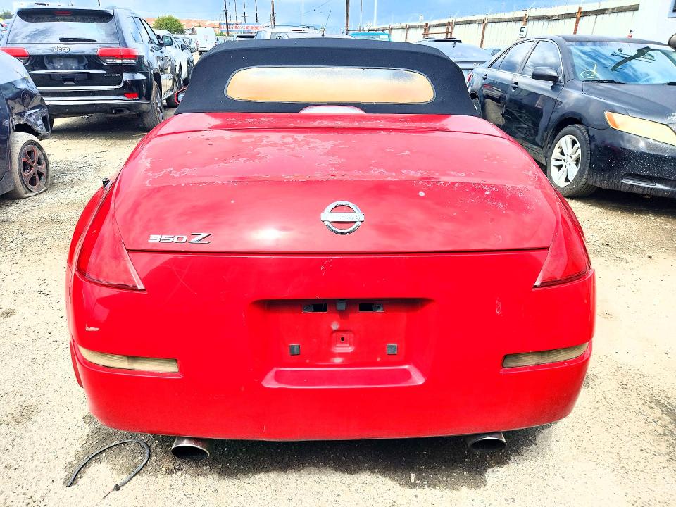 2004 Nissan 350z მანქანა იყიდება აუქციონზე, vin: JN1AZ36D14T110603, აუქციონის ნომერი: 68175756