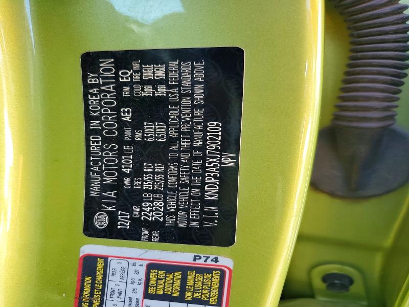 Aukcja sprzedaży 2018 Kia Soul, vin: KNDJP3A5XJ7902109, numer aukcji: 68028856