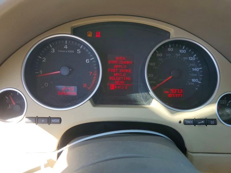 2007 Audi A4 მანქანა იყიდება აუქციონზე, vin: WAUAF48H37K022266, აუქციონის ნომერი: 69962066