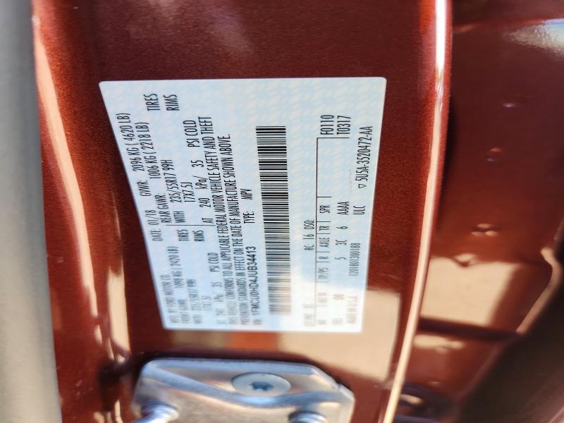 Продаж на аукціоні авто 2018 Ford Escape, vin: 1FMCU0HD4JUB34413, номер лоту: 68212576
