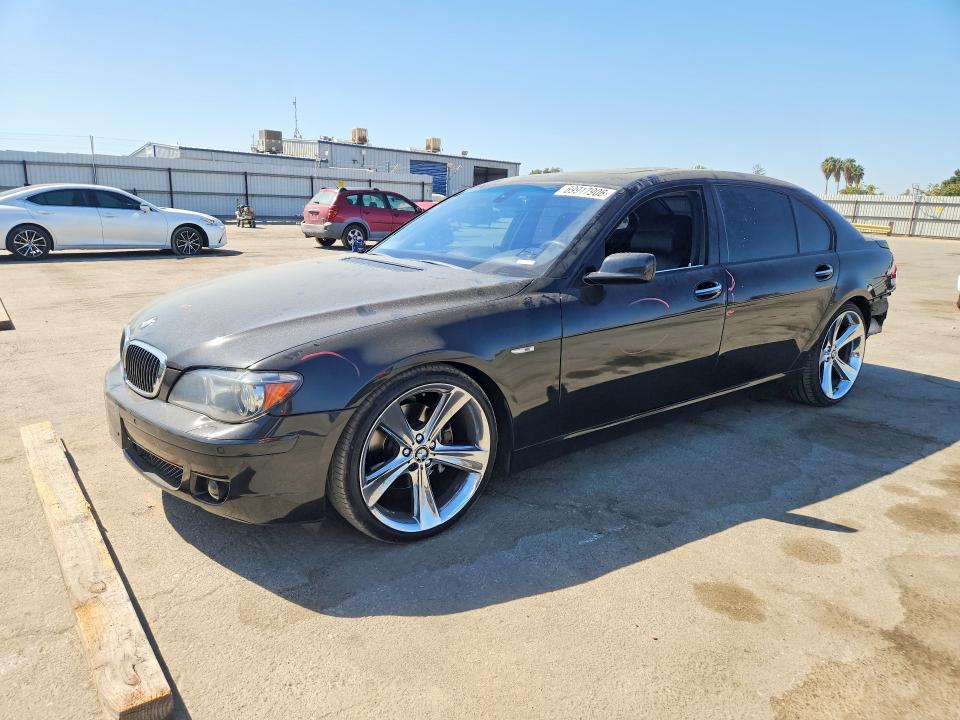 69917906 :رقم المزاد ، WBAHN83557DT75764 vin ، 2007 Bmw 750 مزاد بيع