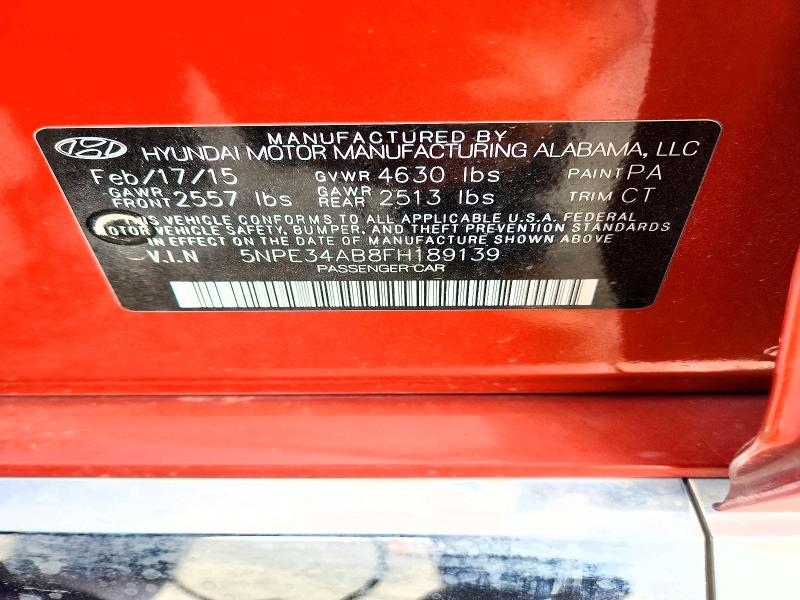 Продаж на аукціоні авто 2015 Hyundai Sonata, vin: 5NPE34AB8FH189139, номер лоту: 70566946