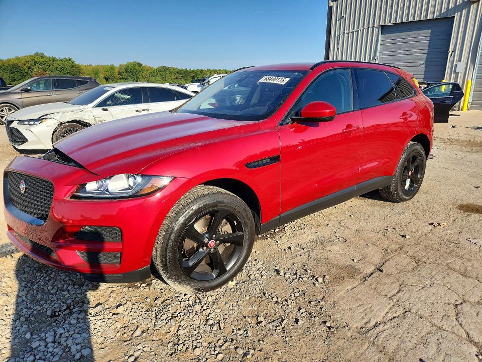 2017 Jaguar F-pace მანქანა იყიდება აუქციონზე, vin: SADCJ2BVXHA488124, აუქციონის ნომერი: 68449116