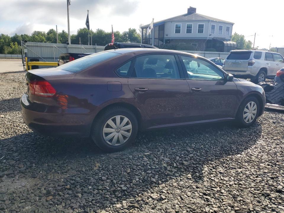 67812126 :رقم المزاد ، 1VWAP7A36DC036696 vin ، 2013 Volkswagen Passat مزاد بيع