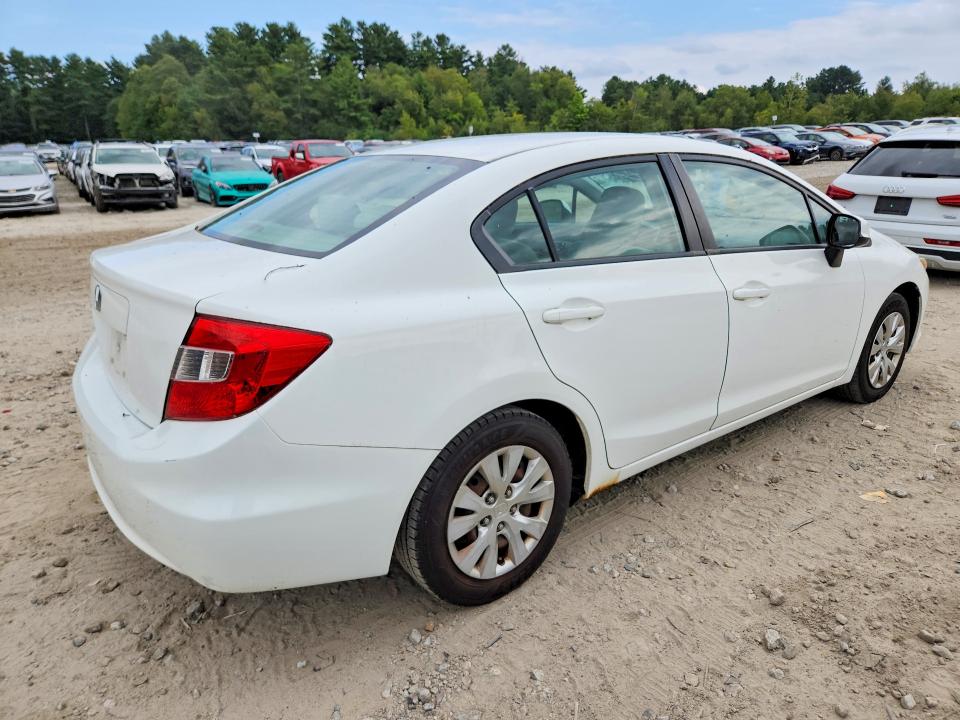 2012 Honda Civic მანქანა იყიდება აუქციონზე, vin: 19XFB2F5XCE386652, აუქციონის ნომერი: 69347556